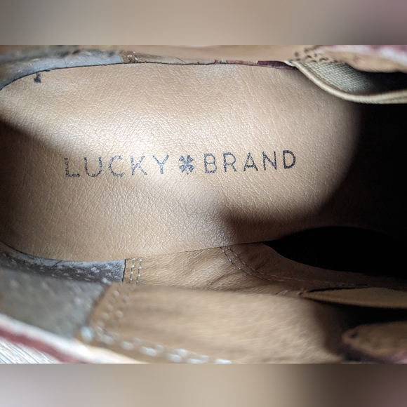 Lucky Brand Burgundy Ankle Boots - Picture 13 of 15